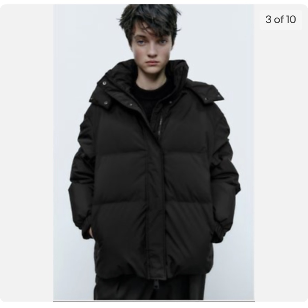 ZARA WOMEN NEW WATER
REPELLENT PUFFER JACKET...